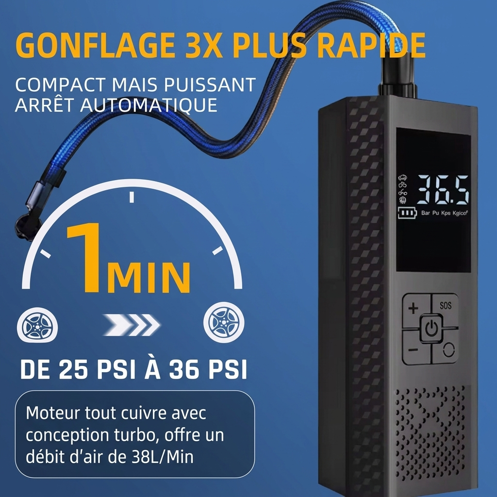 PneuGo Électrique -Compresseur d'air .
