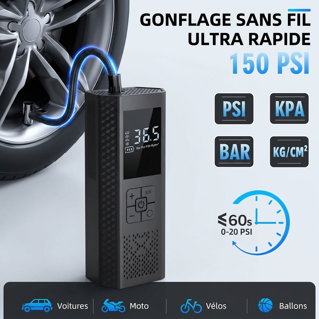 PneuGo Électrique -Compresseur d'air .